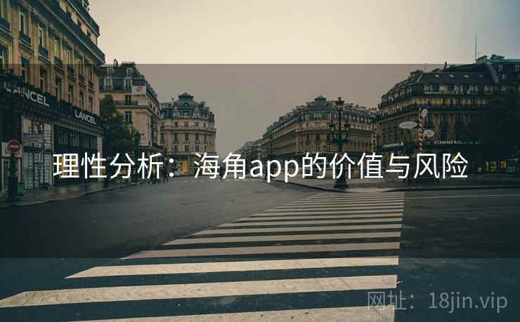 理性分析：海角app的价值与风险