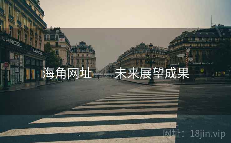 海角网址——未来展望成果