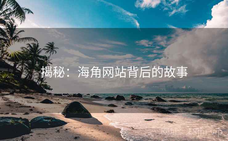 揭秘：海角网站背后的故事
