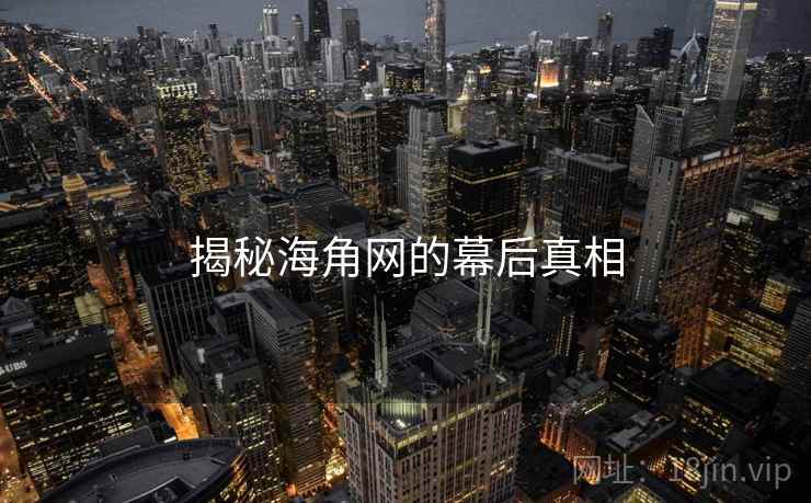 揭秘海角网的幕后真相