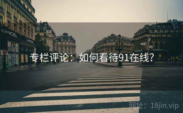 专栏评论:如何看待91在线?