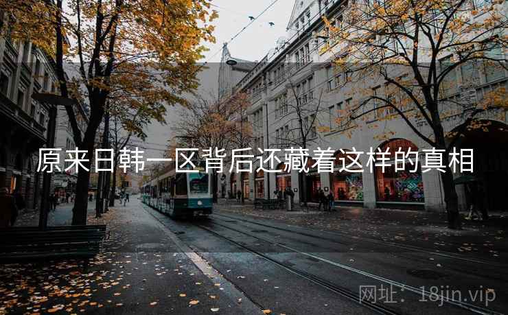 原来日韩一区背后还藏着这样的真相